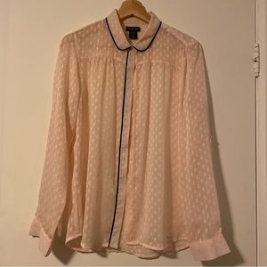 Ralph Lauren Blush Blouse